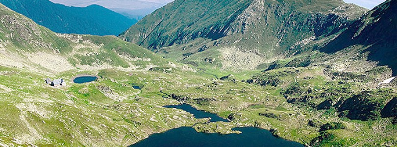 Harta lacurilor din Făgăraș. Trasee turistice